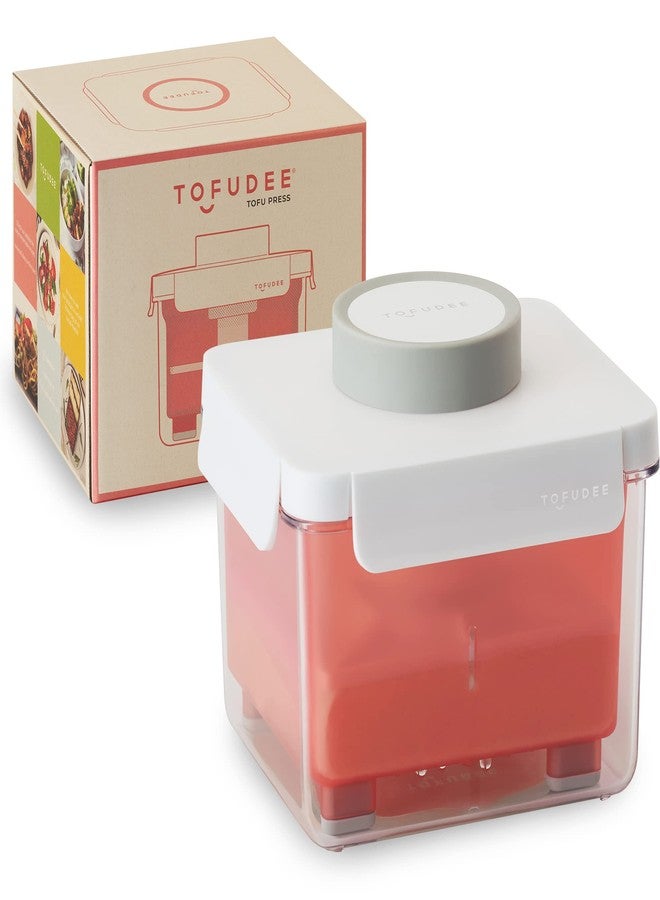 TOFUDEE Tofu Press | Food Strainer for Paneer, Cheese, & All Kinds of Tofu - Soft, Silken, Organic, Extra Firm | Enhance Cooking, Save Time, & Elevate Your Dishes - Dishwasher Safe & BPA-Free - Image 1